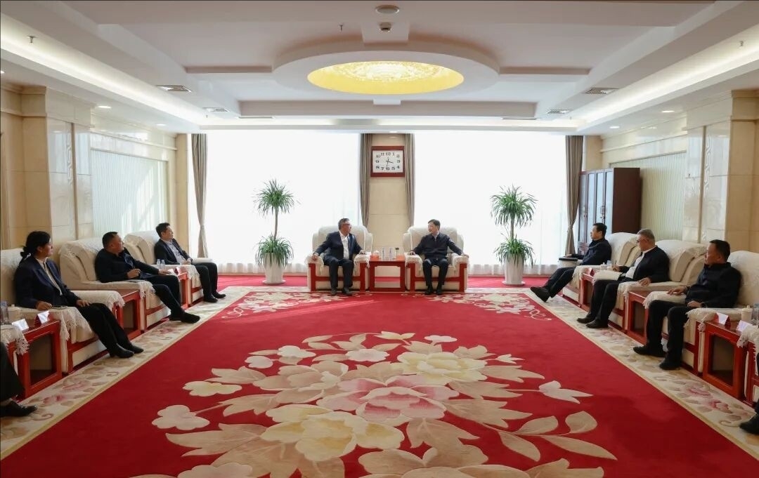 周金星齊海斌會見國軒高科股份有限公司董事長李縝一行